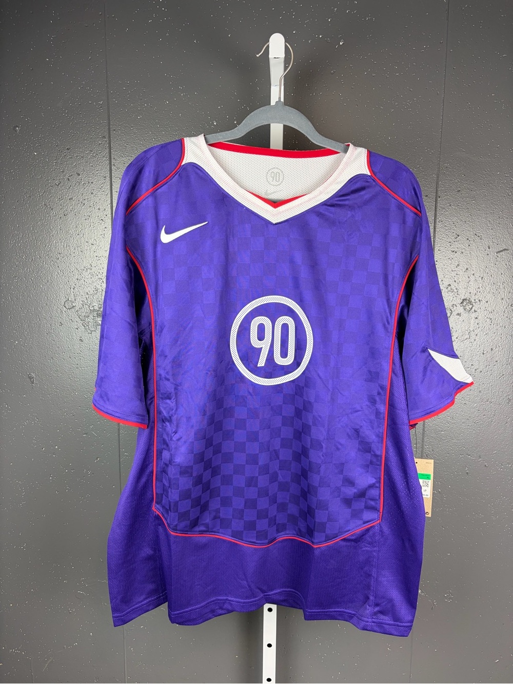 Nike Total 90 Mens Dri-Fit Purple Jersey SZ XL NWT